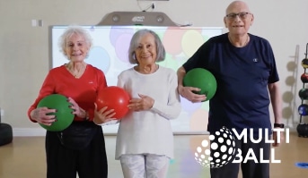 Sala Multiball para terapia ocupacional y ejercicios